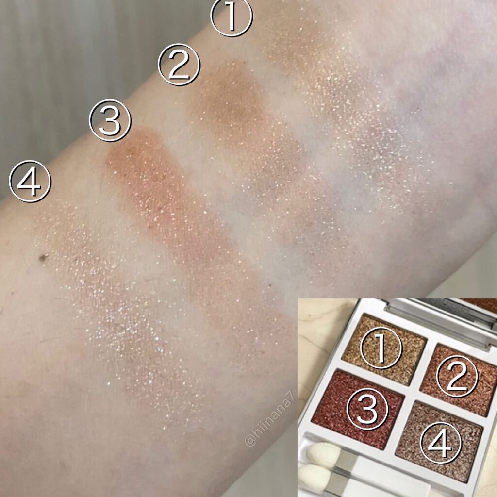 アイ カラー クォード エクストリーム/TOM FORD BEAUTY/アイシャドウパレットを使ったクチコミ(2枚目)