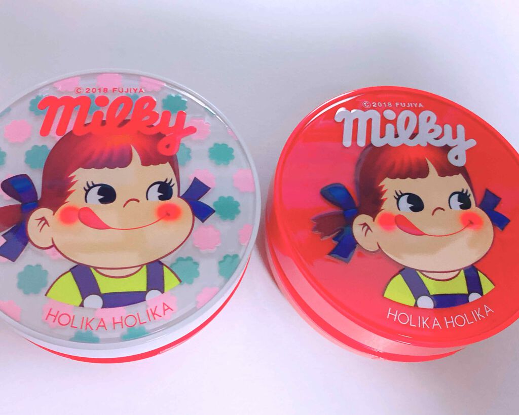 ペコちゃん ハードカバーグロウクッション/HOLIKA HOLIKA/クッションファンデーションを使ったクチコミ（2枚目）