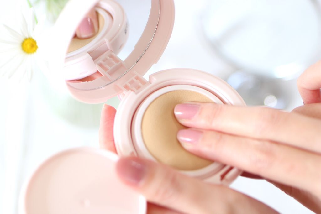 アクアリースキンウェア ケース/ESPRIQUE/クッションファンデーションを使ったクチコミ（2枚目）