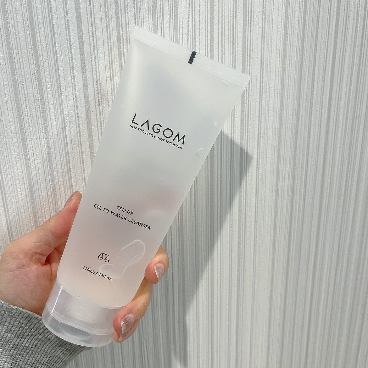 ラゴム ジェルトゥウォーター クレンザー(朝用洗顔)/LAGOM /その他洗顔料を使ったクチコミ(1枚目)