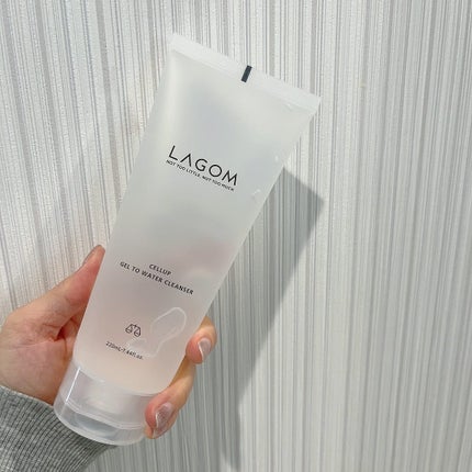 ラゴム ジェルトゥウォーター クレンザー(朝用洗顔)/LAGOM /その他洗顔料を使ったクチコミ(1枚目)