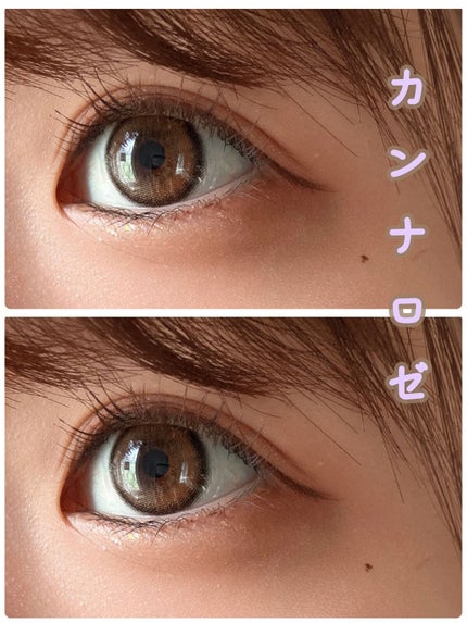 CANNA ROZE AIRY/URIA i-DOL/カラーコンタクトレンズを使ったクチコミ(1枚目)