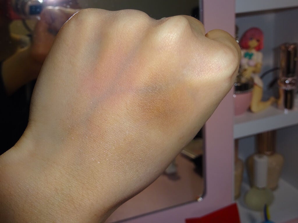 THE アイパレR/b idol/アイシャドウパレットを使ったクチコミ(4枚目)