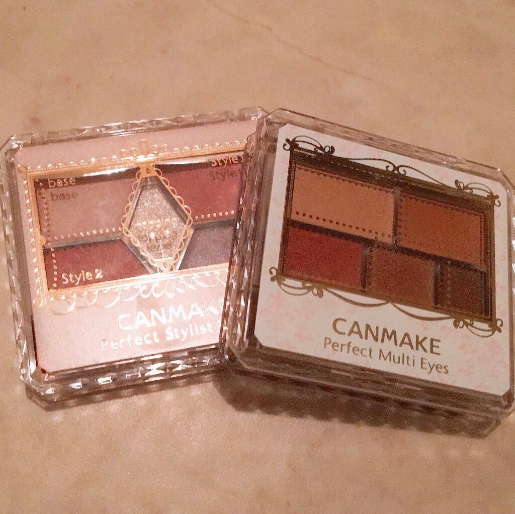 【旧品】パーフェクトスタイリストアイズ/キャンメイク/アイシャドウパレットを使ったクチコミ(1枚目)
