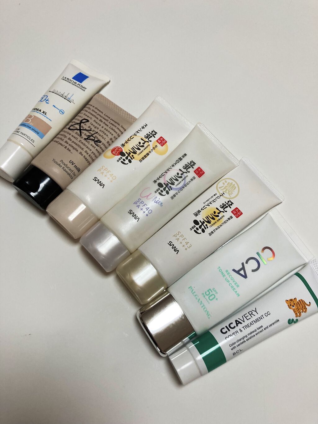 リンクルUV乳液/なめらか本舗/日焼け止めミルクを使ったクチコミ（3枚目）