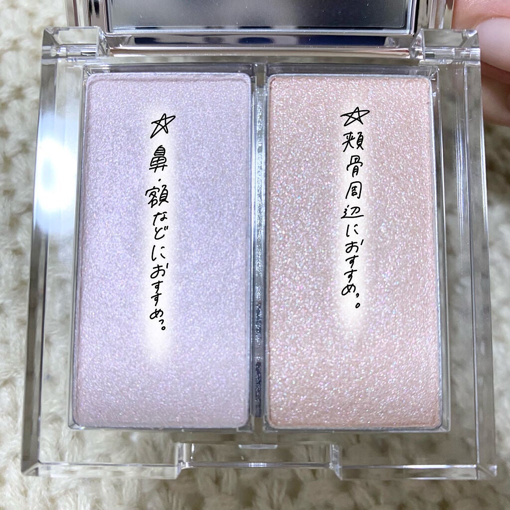 プリズムハイライターデュオ/CLIO/パウダーハイライトを使ったクチコミ(6枚目)