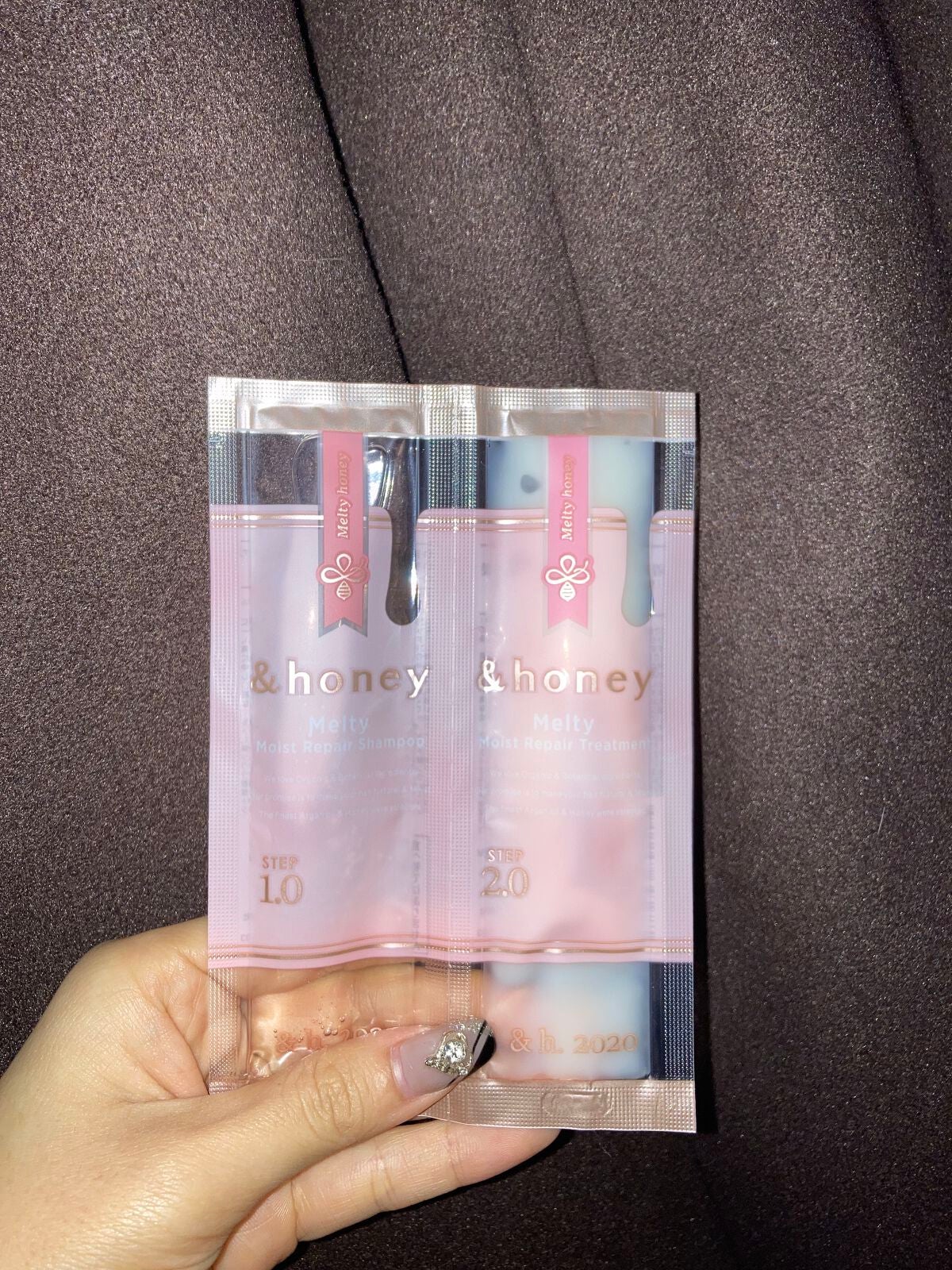 &honey Melty モイストリペア シャンプー1.0/モイストリペア ヘアトリートメント2.0/&honey/市販シャンプーを使ったクチコミ(1枚目)