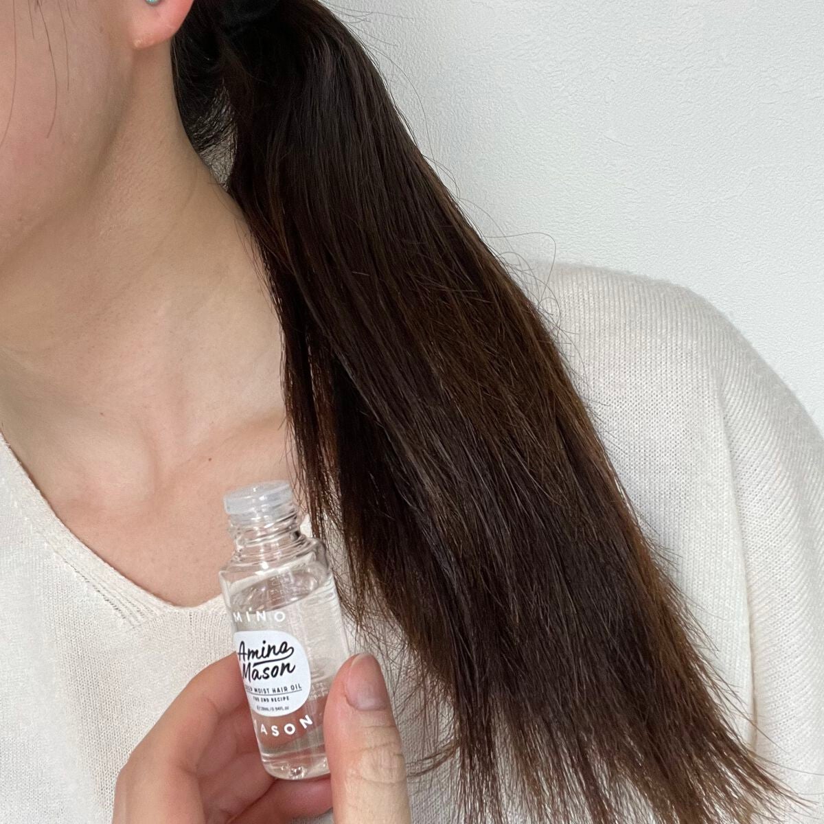 ディープモイスト ヘアオイル/アミノメイソン/ヘアオイルを使ったクチコミ(3枚目)