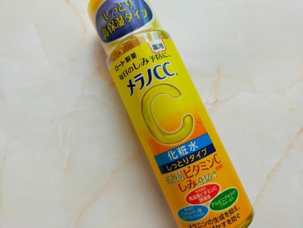 薬用しみ対策 美白化粧水 しっとりタイプ/メラノCC/化粧水を使ったクチコミ(1枚目)