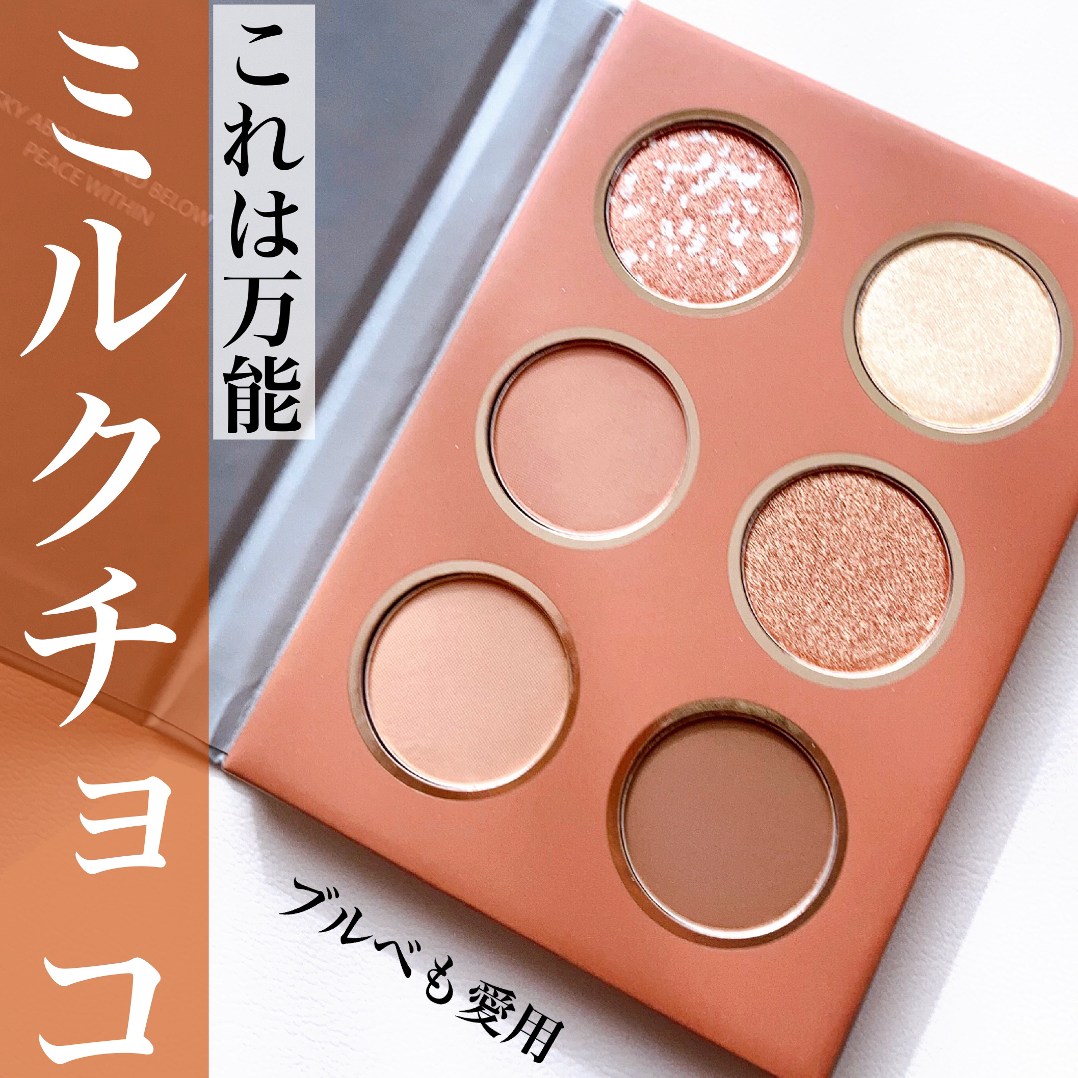 ライプンアイカラーパレット ソフトサンド/FRESHO2/アイシャドウパレットを使ったクチコミ（1枚目）