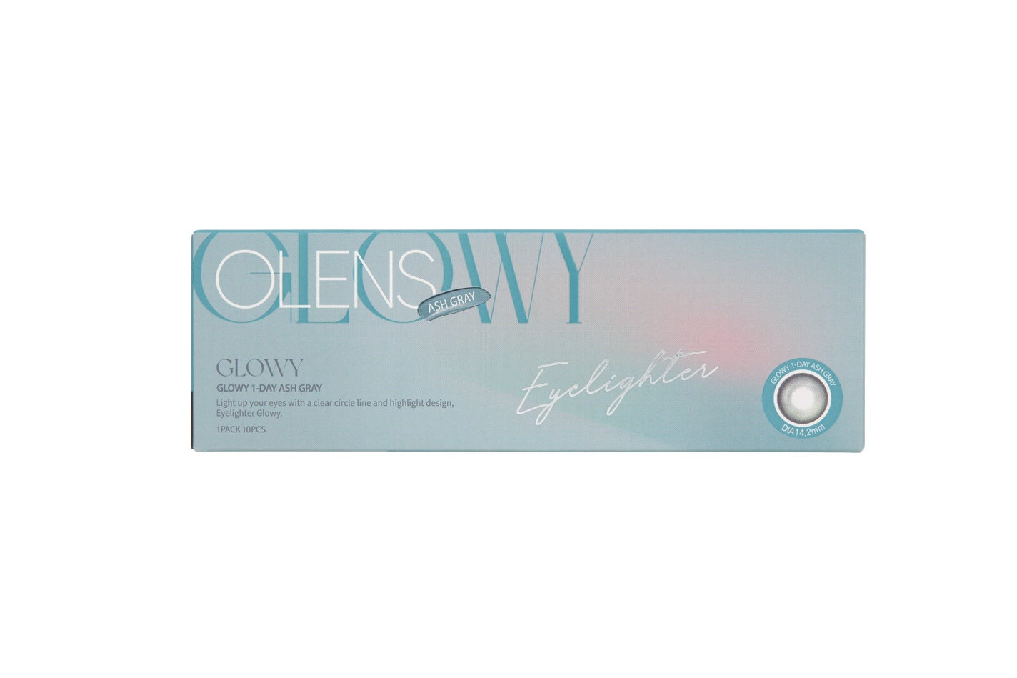 Glowy 1day アッシュグレー