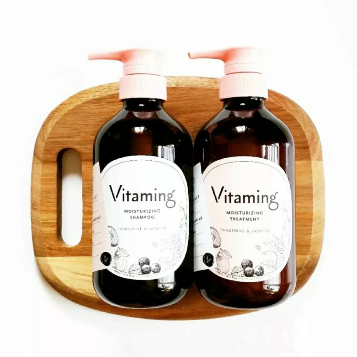 モイストシャンプー/トリートメント(タンジェリン＆ジャスミンの香り)/Vitaming/市販シャンプーを使ったクチコミ（1枚目）