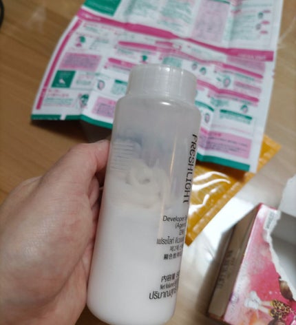 ミルキーヘアカラー/フレッシュライト/ヘアカラーを使ったクチコミ(5枚目)