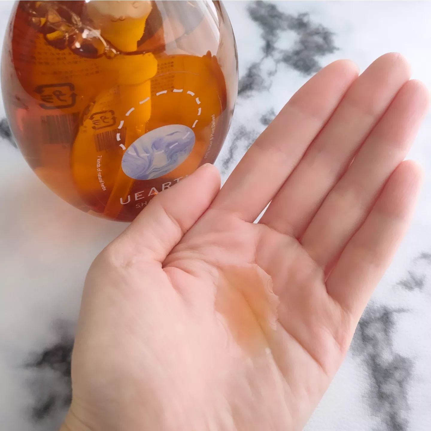 ユアース シャンプー/UEARTH/市販シャンプーを使ったクチコミ（3枚目）