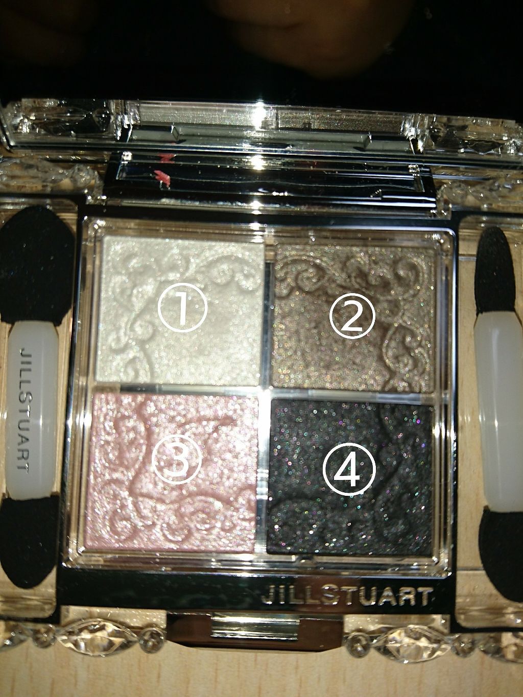 シマークチュールアイズ/JILL STUART/アイシャドウパレットを使ったクチコミ(2枚目)
