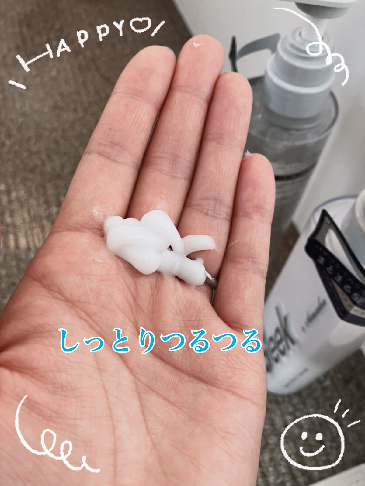 バランスエフェクトシャンプー／トリートメント/スリーク by サラサロン/市販シャンプーを使ったクチコミ（3枚目）