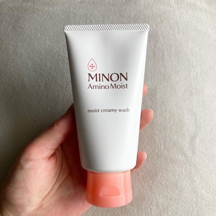 アミノモイスト モイストクリーミィ ウォッシュ/ミノン/洗顔フォームを使ったクチコミ(1枚目)