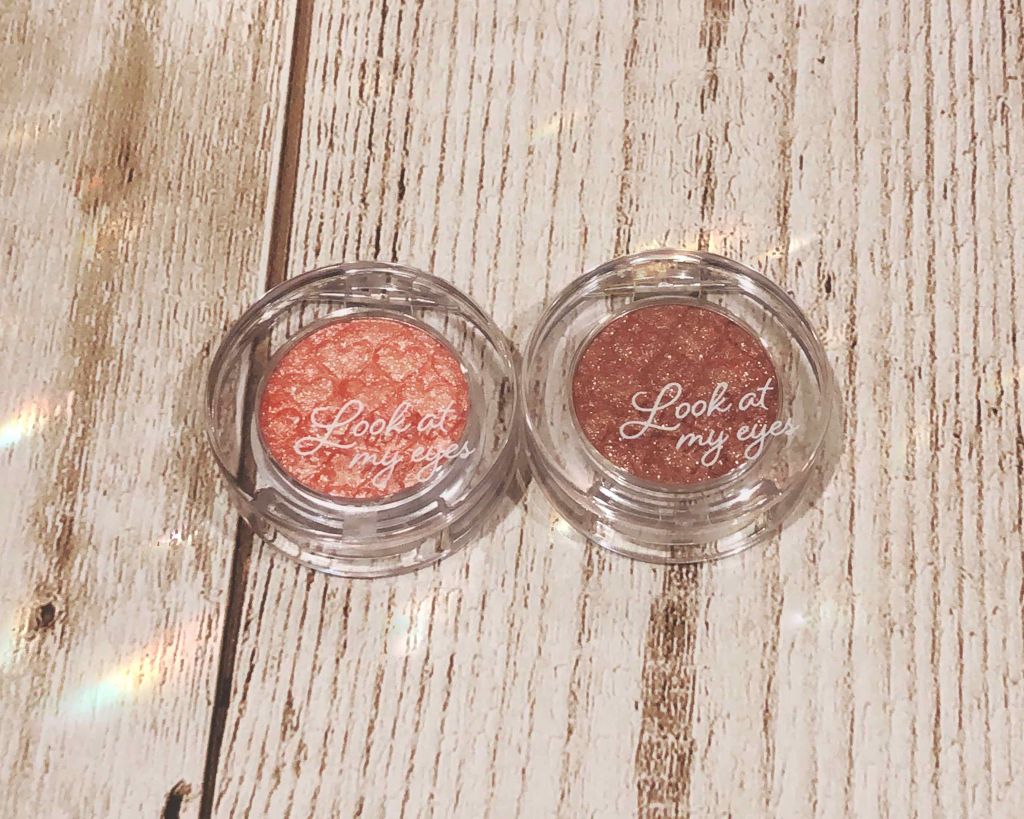 ルックアット マイアイジュエル OR203/ETUDE/単色アイシャドウを使ったクチコミ（1枚目）