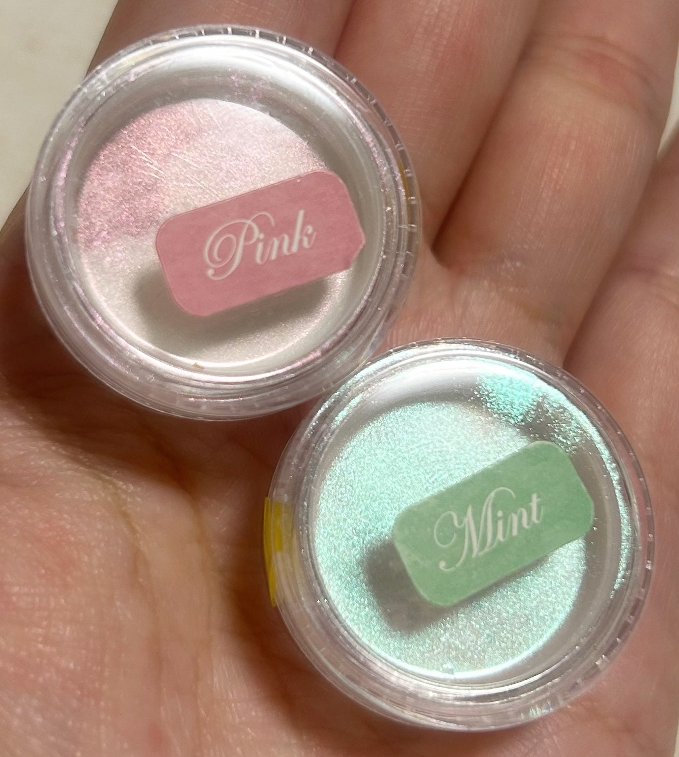 オーロラパウダー/セリア/ネイル用品を使ったクチコミ(3枚目)