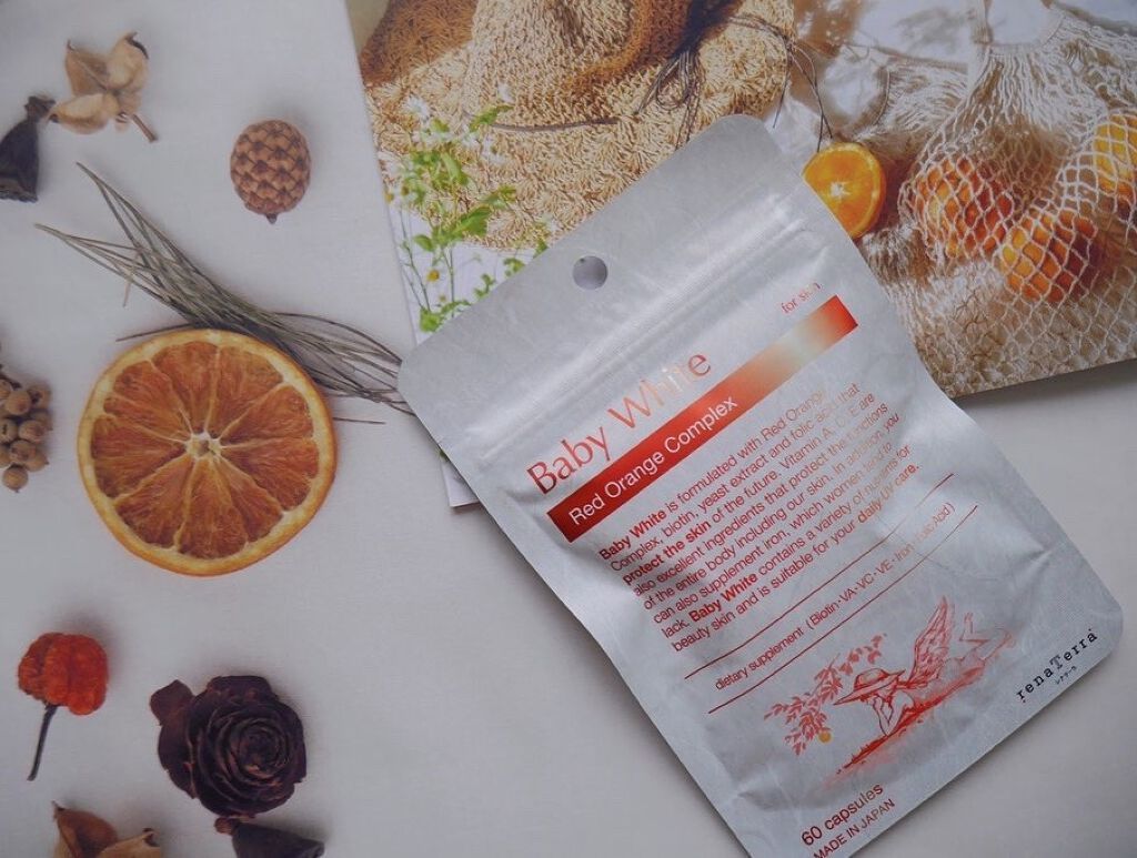 Baby White 60粒/renaTerra/美容サプリメントを使ったクチコミ（3枚目）