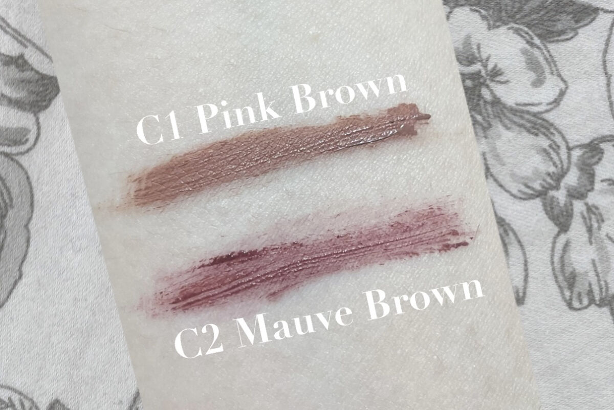 極細アイブロウマスカラ/CEZANNE/眉マスカラを使ったクチコミ（3枚目）