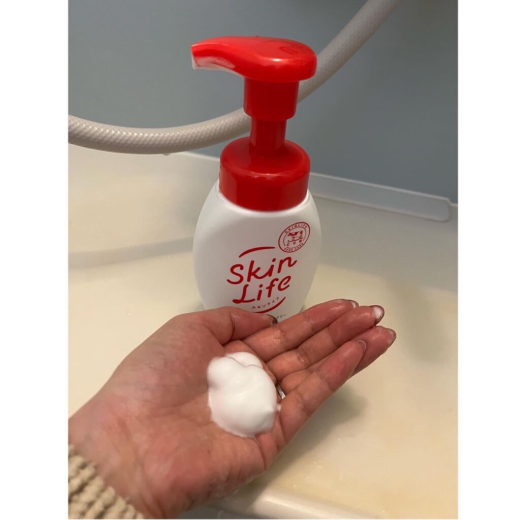 薬用泡のふんわり洗顔/スキンライフ/泡洗顔を使ったクチコミ（3枚目）