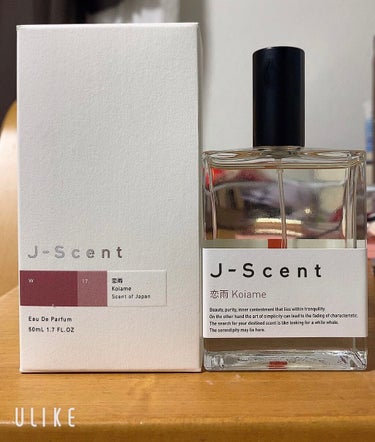 J-Scentフレグランスコレクション 恋雨 オードパルファン/J-Scent/香水(レディース)を使ったクチコミ（1枚目）