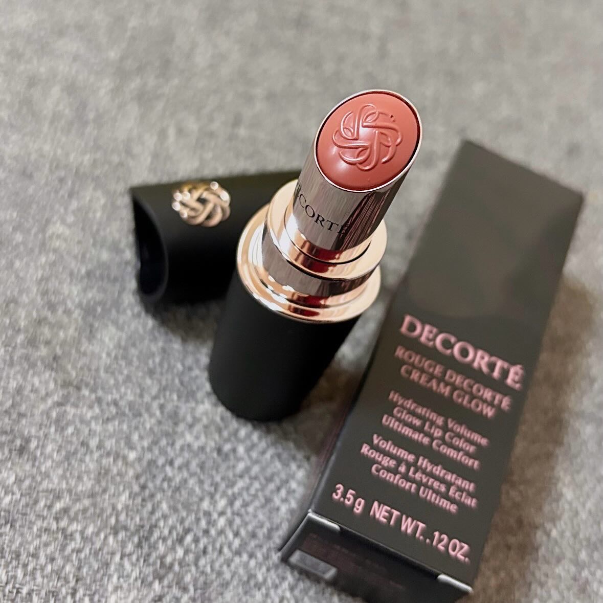 ルージュデコルテ　クリームグロウ/DECORTÉ/口紅を使ったクチコミ（1枚目）