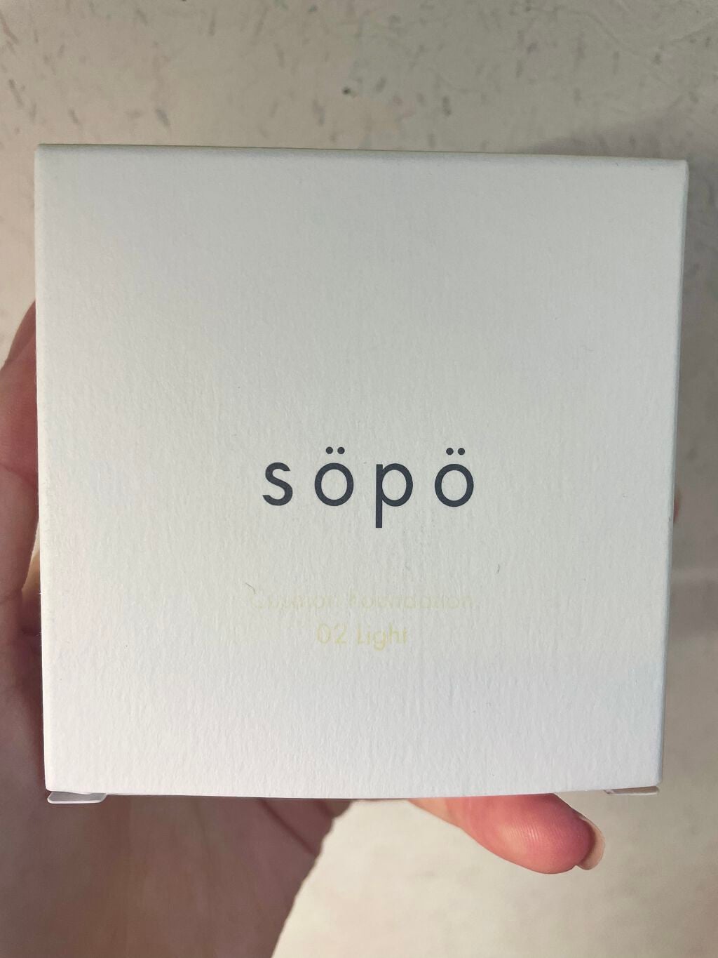 クッションファンデ/sopo/クッションファンデーションを使ったクチコミ(4枚目)