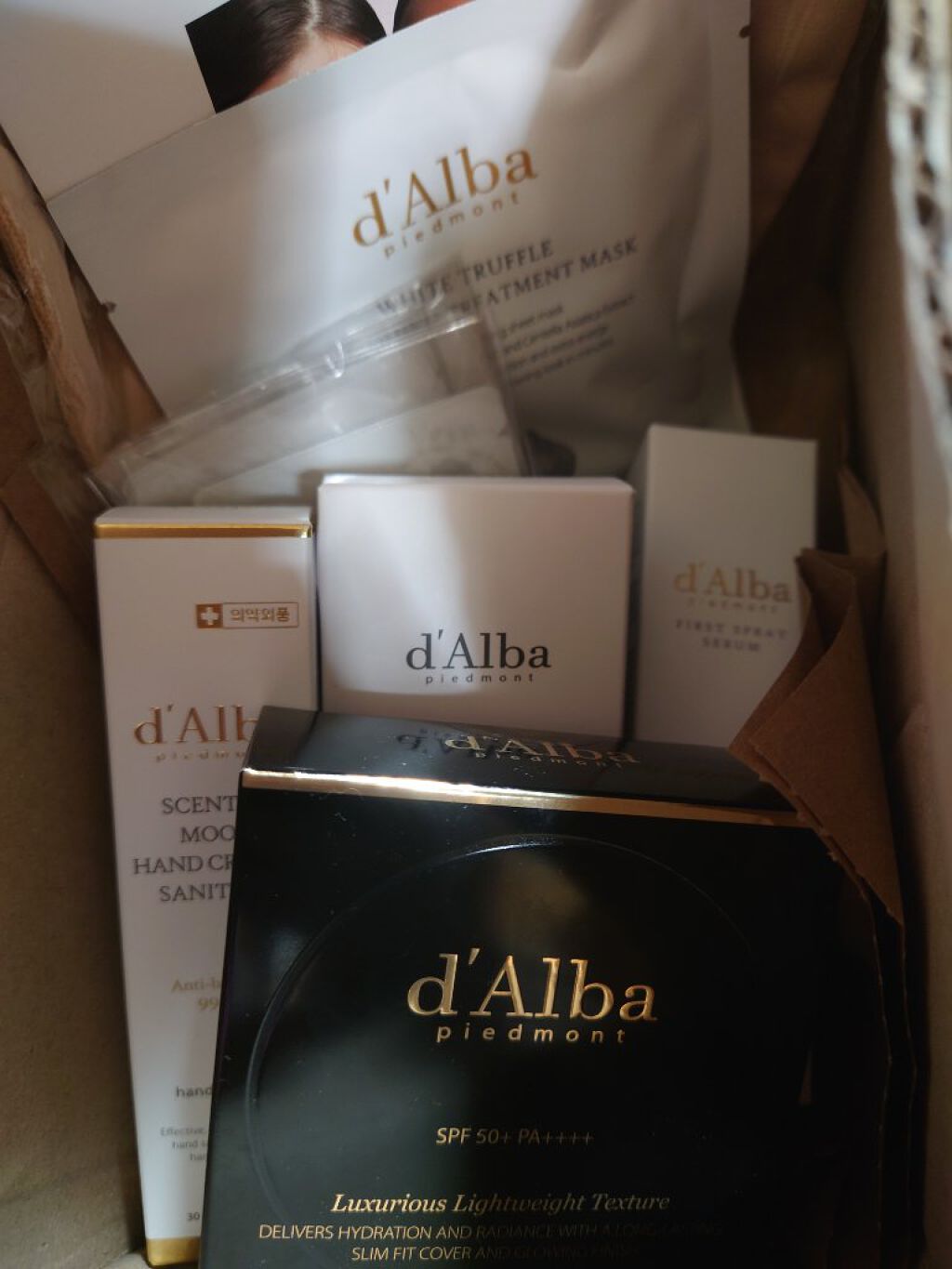 ホワイトトリュフナリシングトリートメントマスク/ダルバ/シートマスク・パックを使ったクチコミ（1枚目）