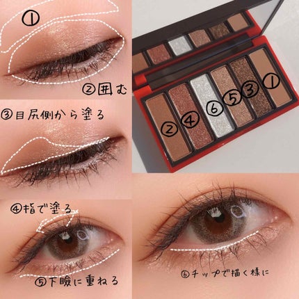 ルドルフ プレイカラー アイシャドウミニ ソリ/ETUDE/アイシャドウパレットを使ったクチコミ(3枚目)