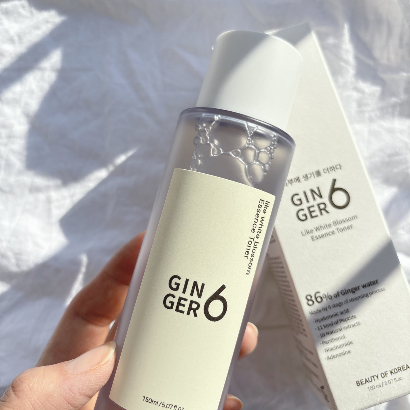 ライク ホワイト ブロッサム エッセンス トナー /GINGER6/化粧水を使ったクチコミ(1枚目)