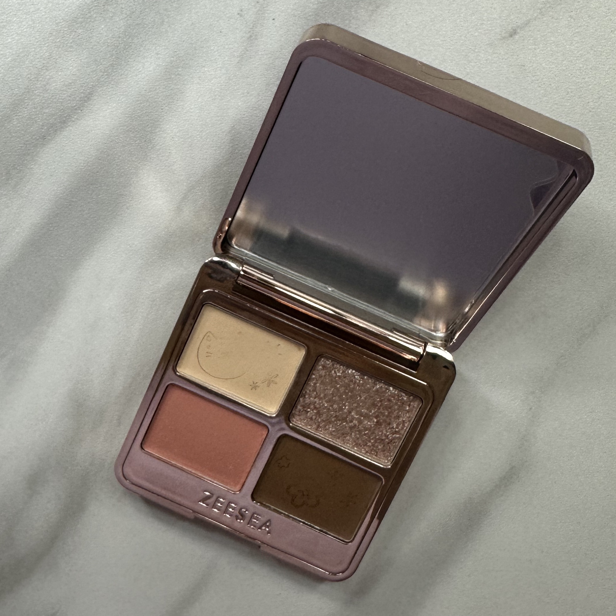 アニマルアイシャドウ(4シェード)/ZEESEA/アイシャドウパレットを使ったクチコミ（2枚目）