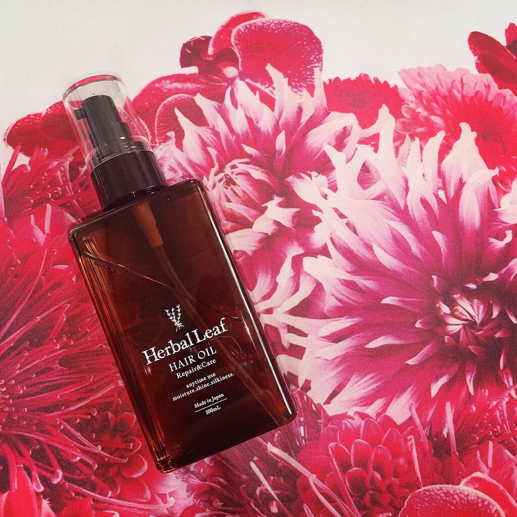 オーガニックヘアオイル フレッシュティーの香り/ハーバルリーフ/ヘアオイルを使ったクチコミ（1枚目）