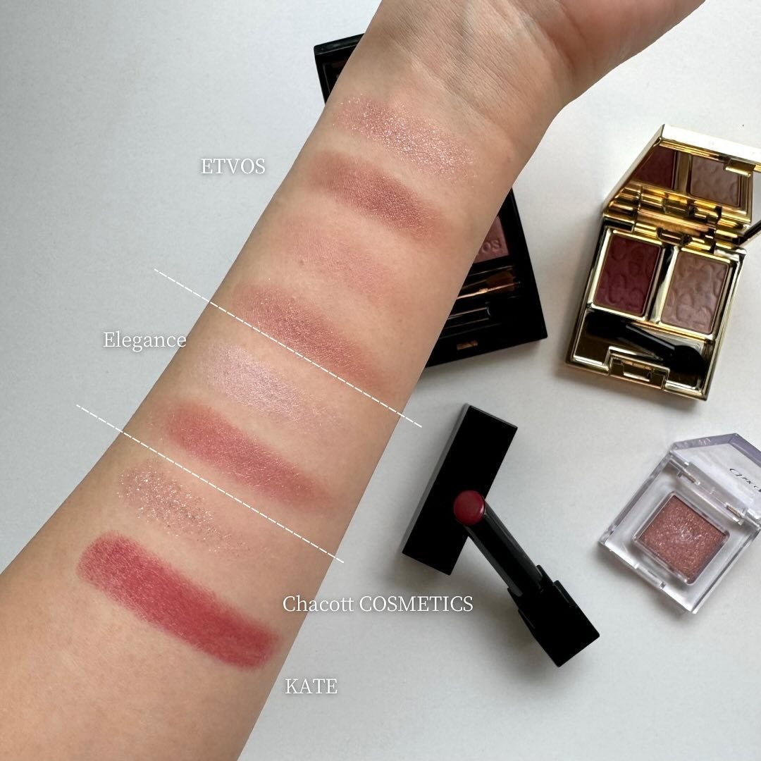 ミネラルクラッシィシャドー/エトヴォス/アイシャドウパレットを使ったクチコミ(4枚目)