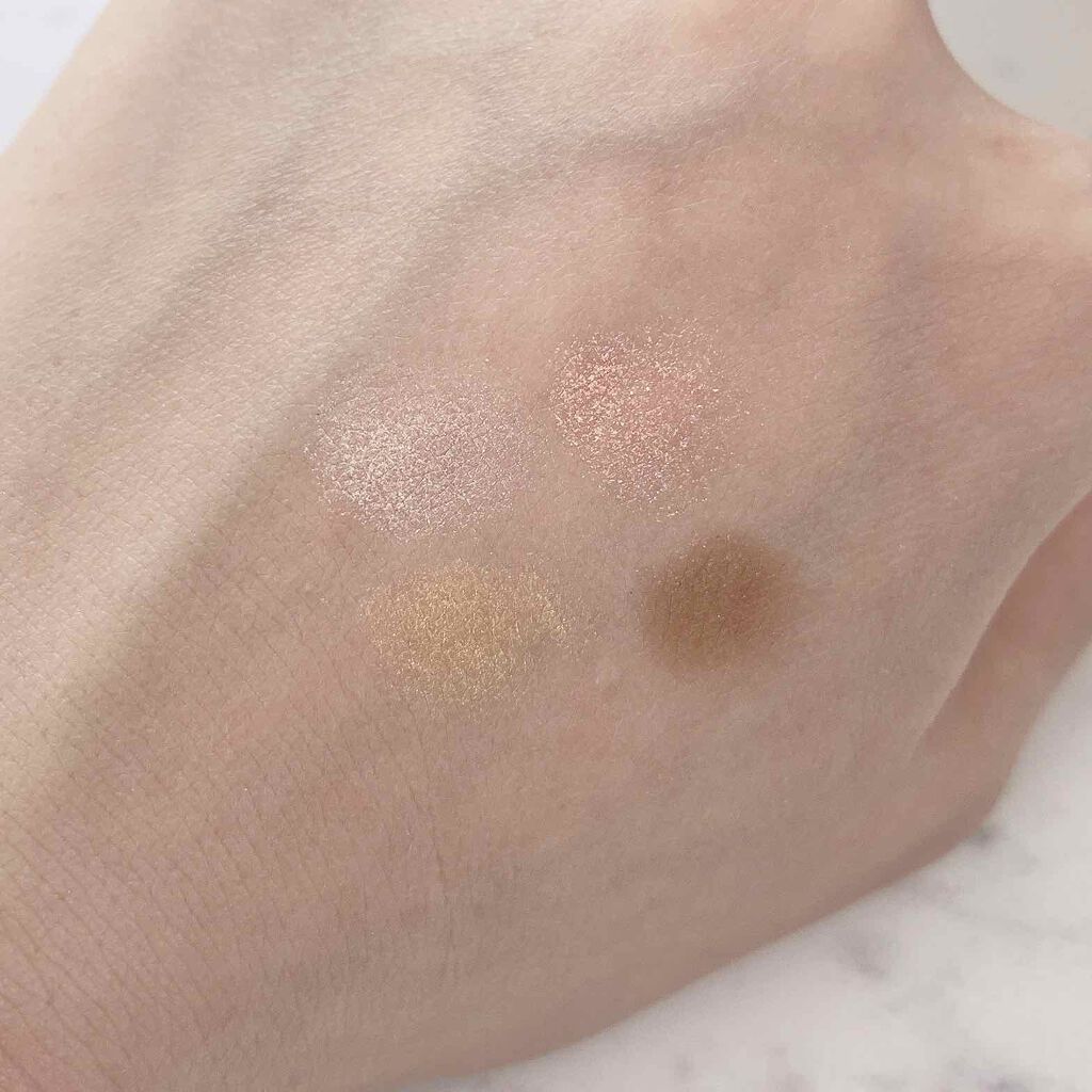 リアルクローズシャドウ/excel/アイシャドウパレットを使ったクチコミ（2枚目）