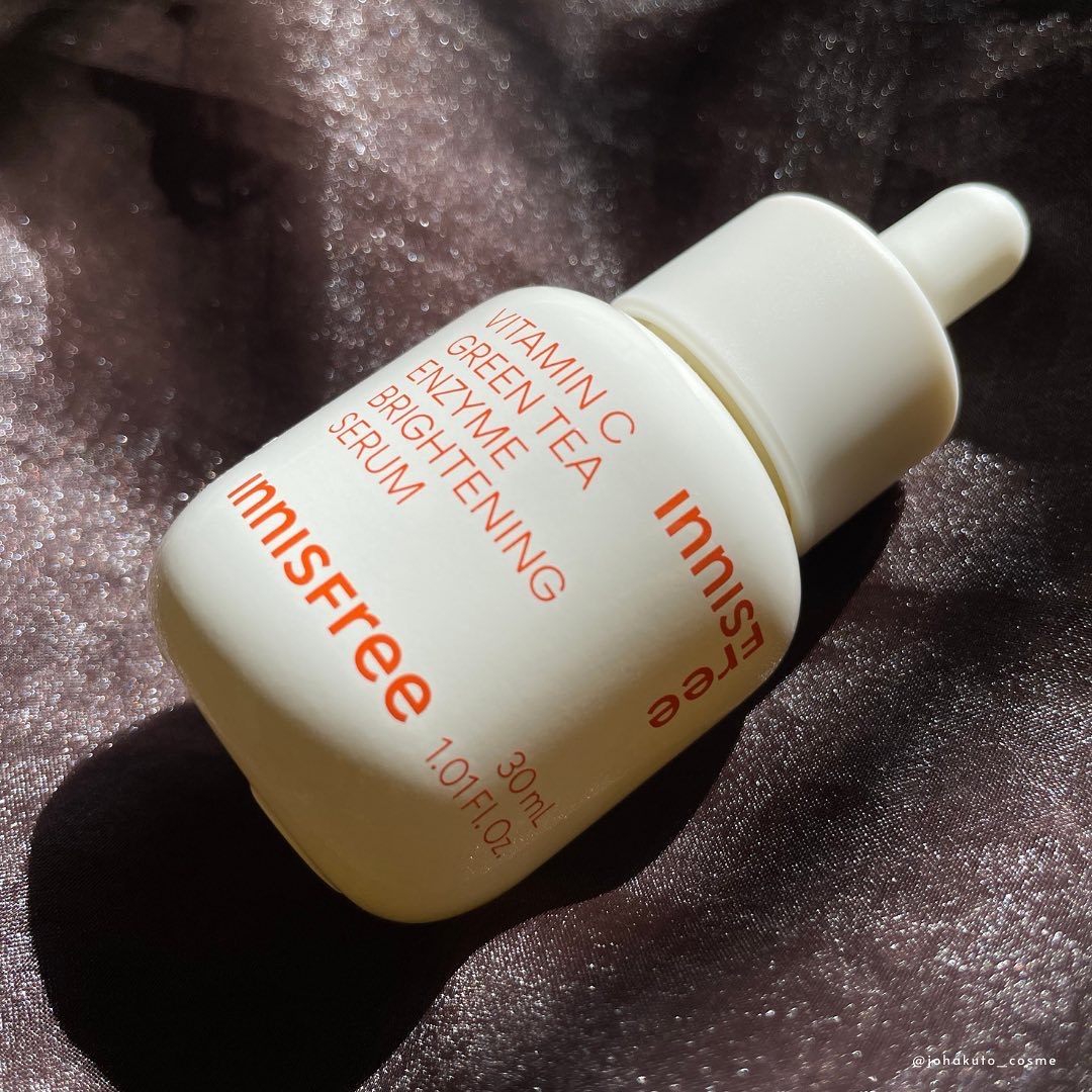 ビタC　グリーンティーエンザイム　ブライト　セラム/innisfree/美容液を使ったクチコミ（3枚目）