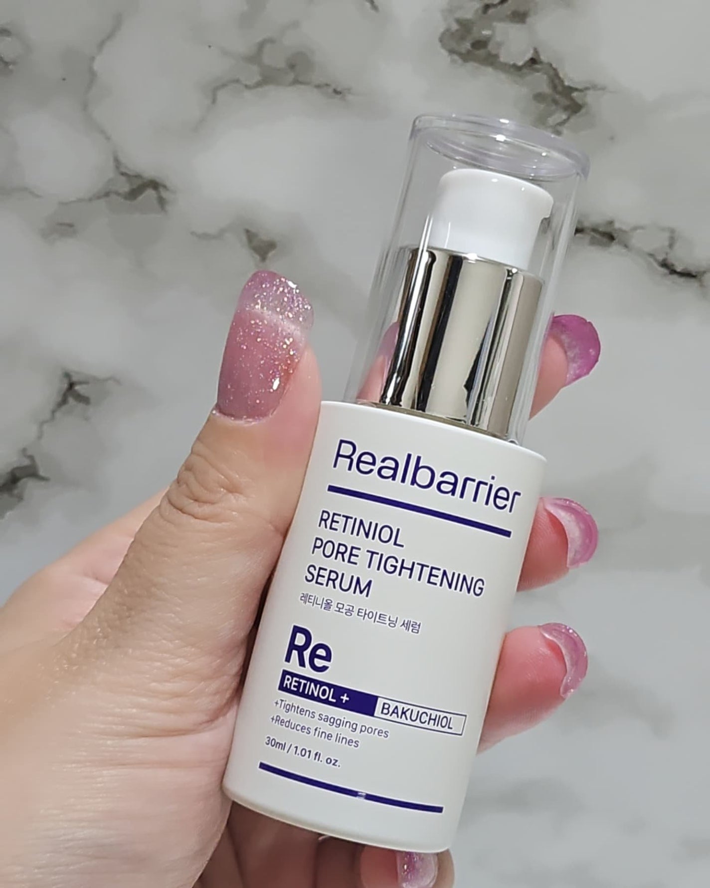 レチ二オールポアタイトニングセラム/Real Barrier/美容液を使ったクチコミ(2枚目)