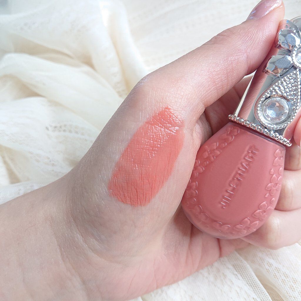 ジルスチュアート ブルームドロップ リップ＆チーク シフォン/JILL STUART/リキッドチークを使ったクチコミ（2枚目）