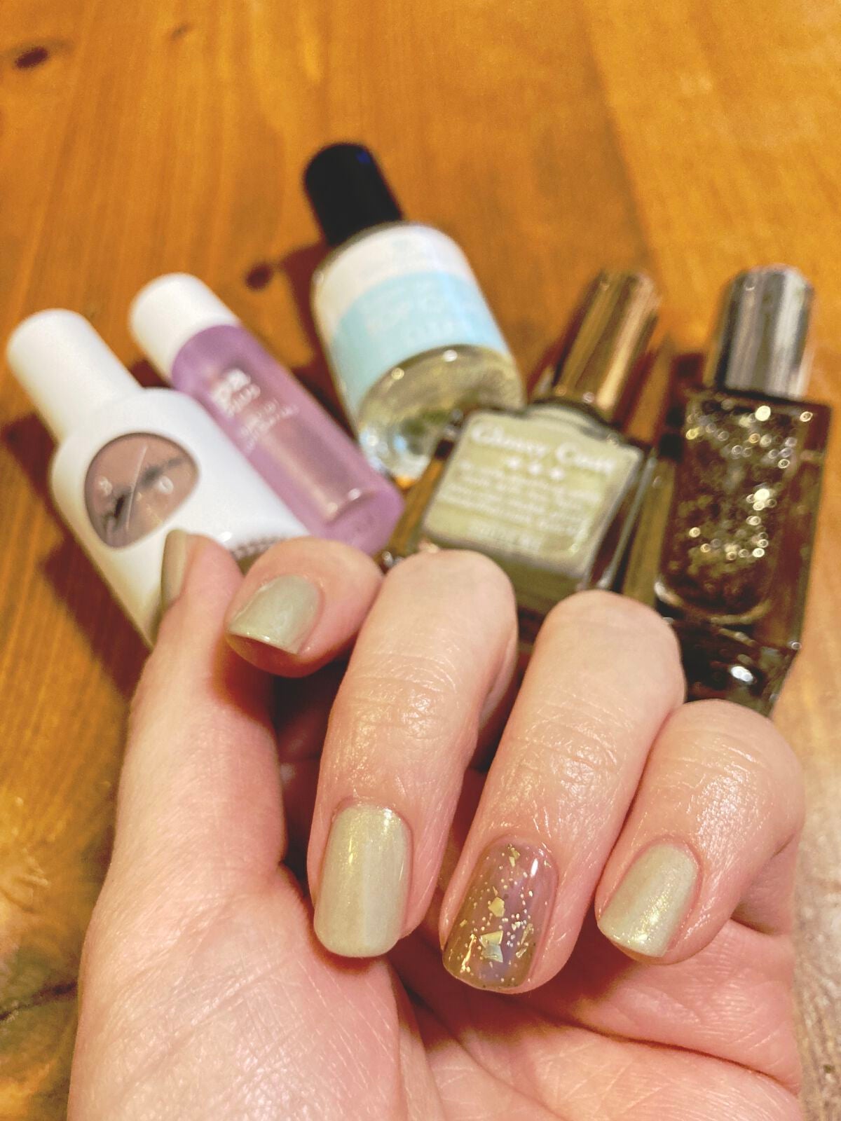 グロッシーコート/スキューズミー/オールインワンネイルを使ったクチコミ(3枚目)