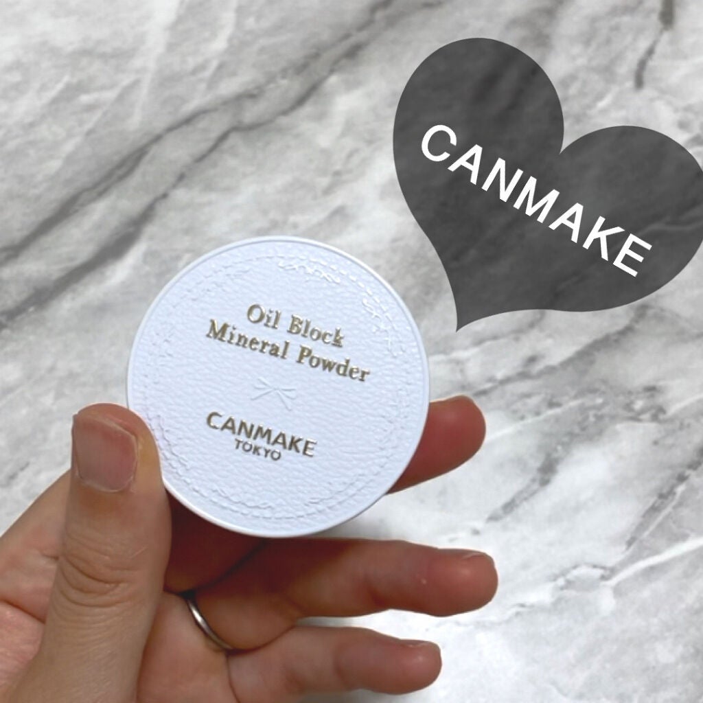 オイルブロックミネラルパウダー/キャンメイク/ルースパウダーを使ったクチコミ(1枚目)
