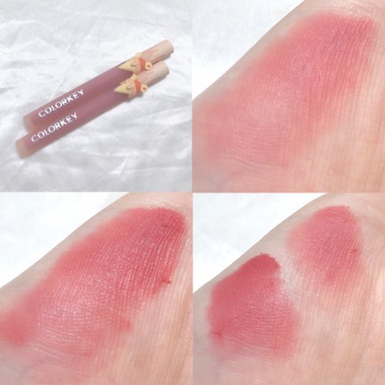 リップスティックアイスクリームティント/COLORKEY/口紅を使ったクチコミ(2枚目)