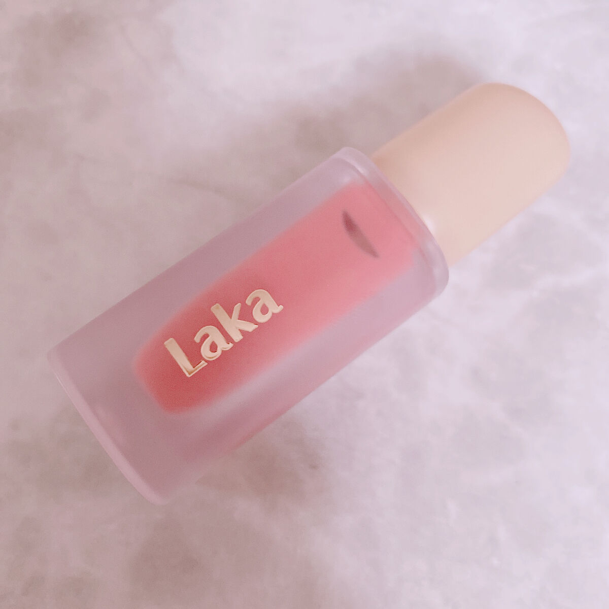 フルーティーグラムティント/Laka/リップティントを使ったクチコミ（2枚目）