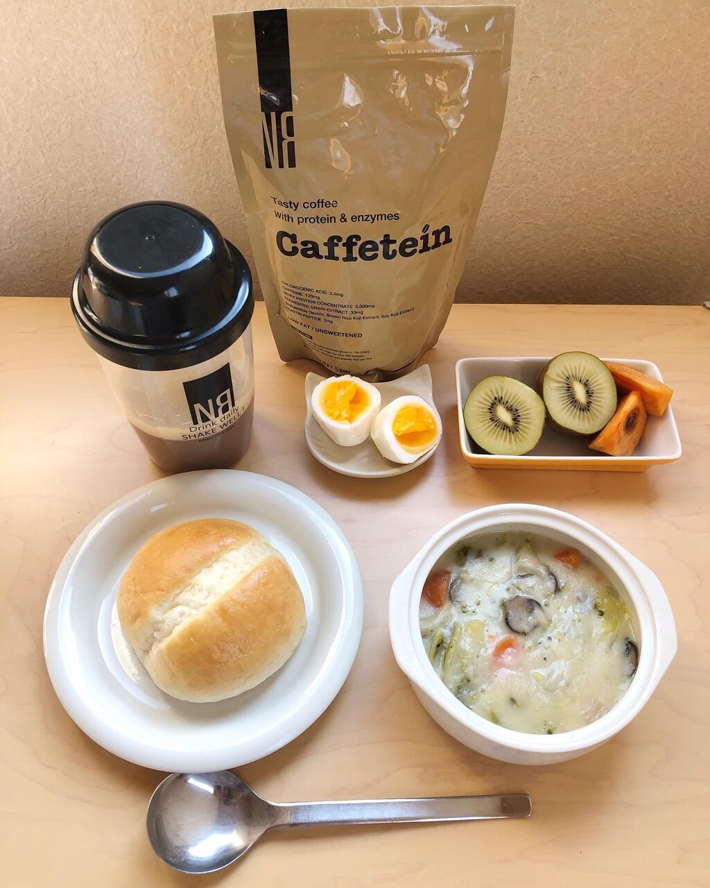カフェテイン/NR SHOP/その他プロテインを使ったクチコミ（3枚目）