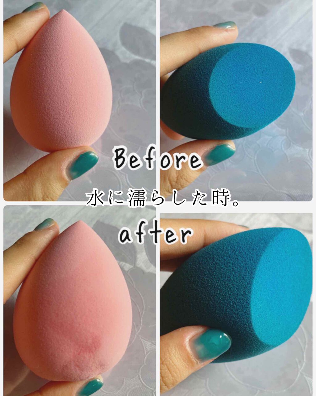 ウォータリーパフ/fillimilli/パフ・スポンジを使ったクチコミ（2枚目）