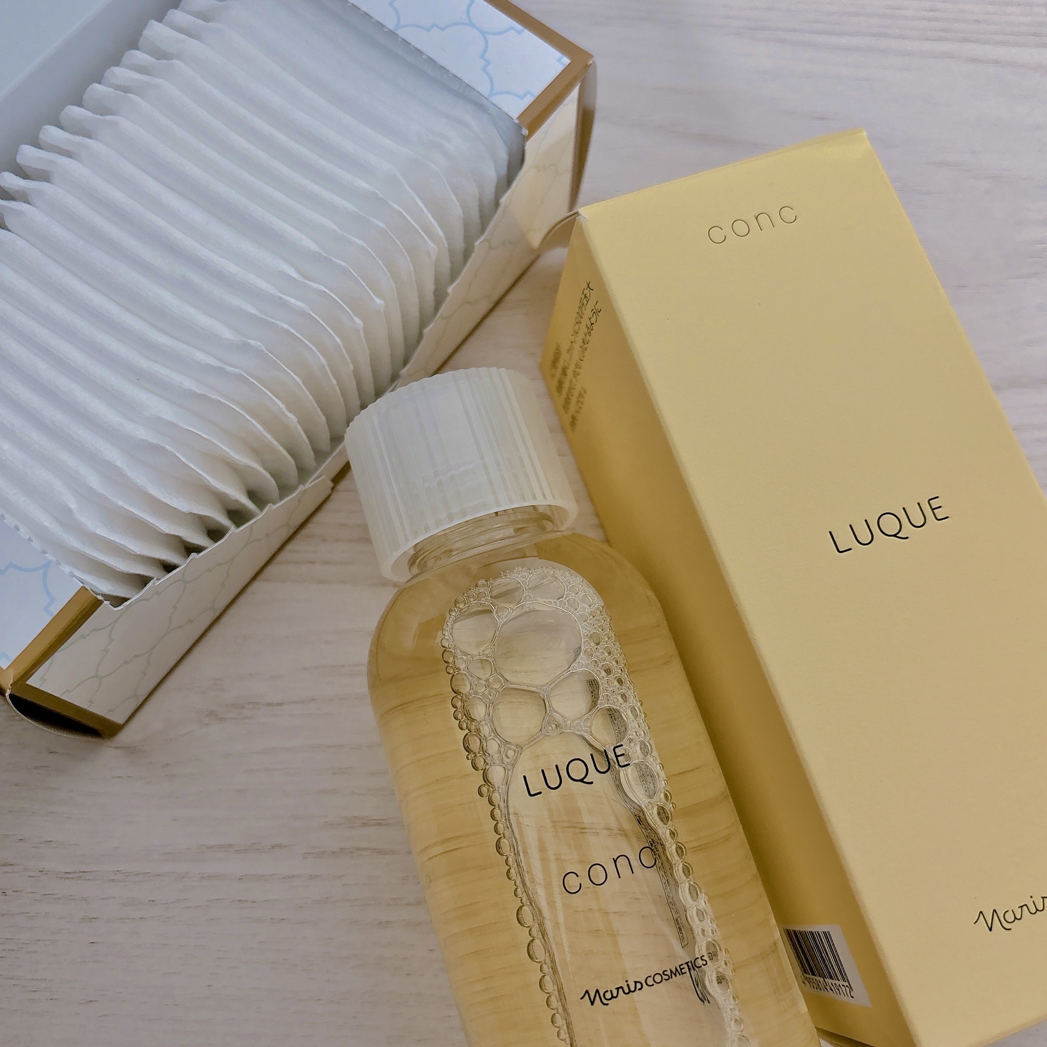 ルクエ コンク/ナリス化粧品/拭き取り化粧水を使ったクチコミ（1枚目）