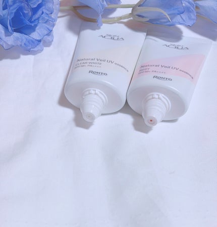 ナチュラルベールUVエッセンス/スキンアクア/日焼け止めクリームを使ったクチコミ(3枚目)