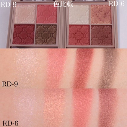 グロッシーリッチ アイズ N/Visée/アイシャドウパレットを使ったクチコミ(6枚目)