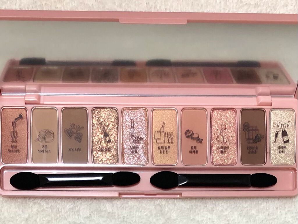 プレイカラー アイシャドウ/ETUDE/アイシャドウパレットを使ったクチコミ（3枚目）