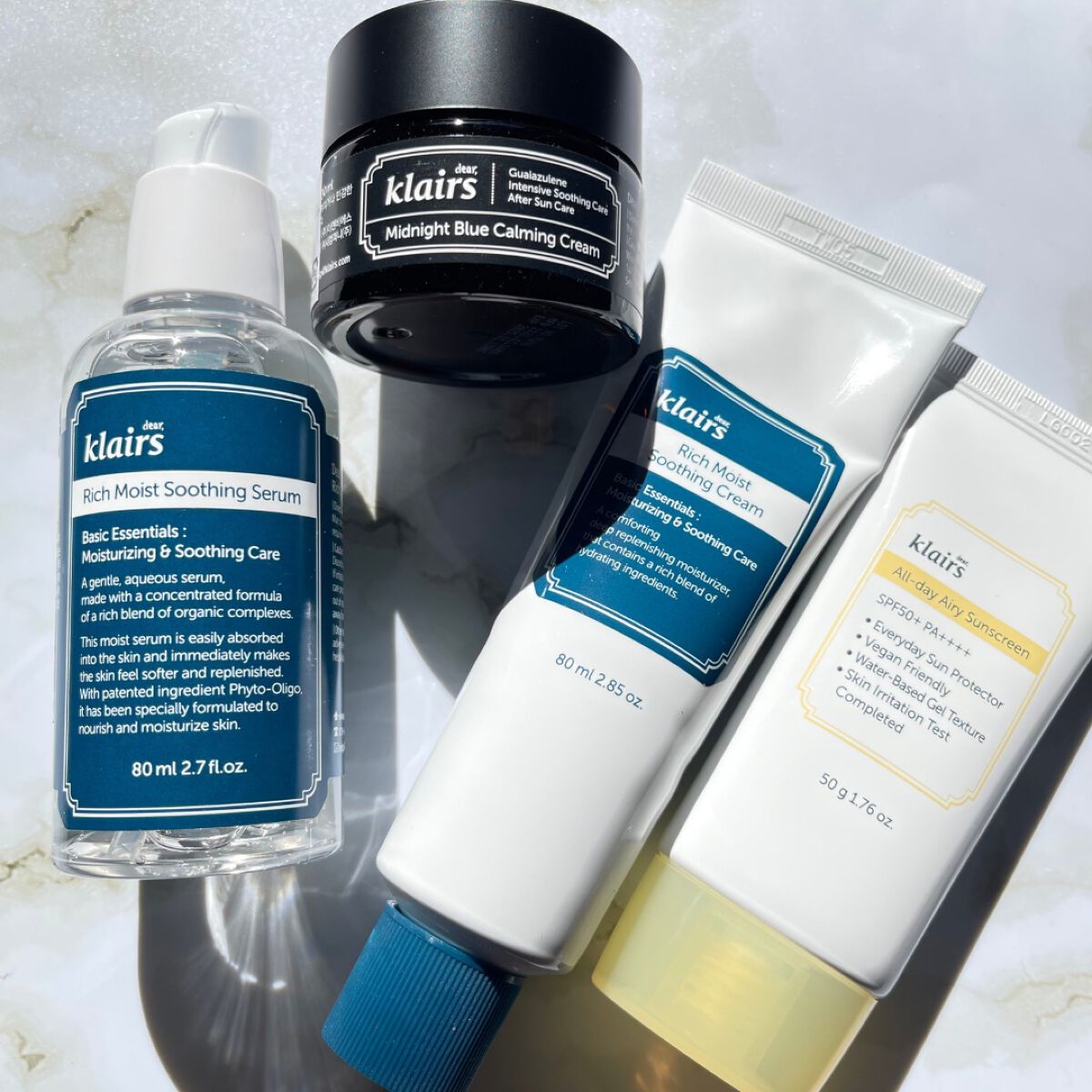 ミッドナイトブルーカーミングクリーム/Klairs/フェイスクリームを使ったクチコミ(10枚目)